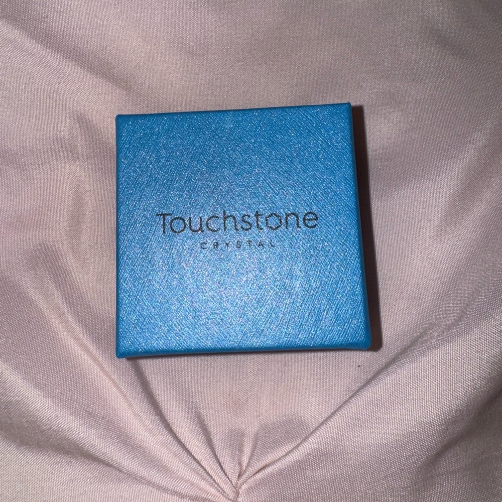 November birthstone Touchstone Blue necklace